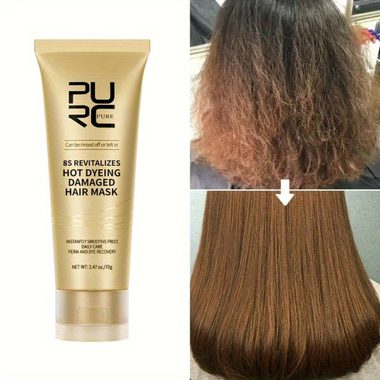 PURC Magic « 8 Secondes » Masque Réparateur – Lissage Kératine Express & Brillance